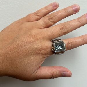 MM6 Maison Margiela Digital Ring Watch